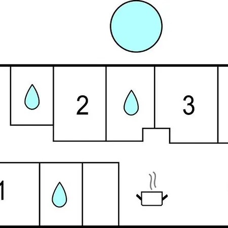 4 Bedroom Cozy In Rudkobing Сasa de vacaciones Spodsbjerg